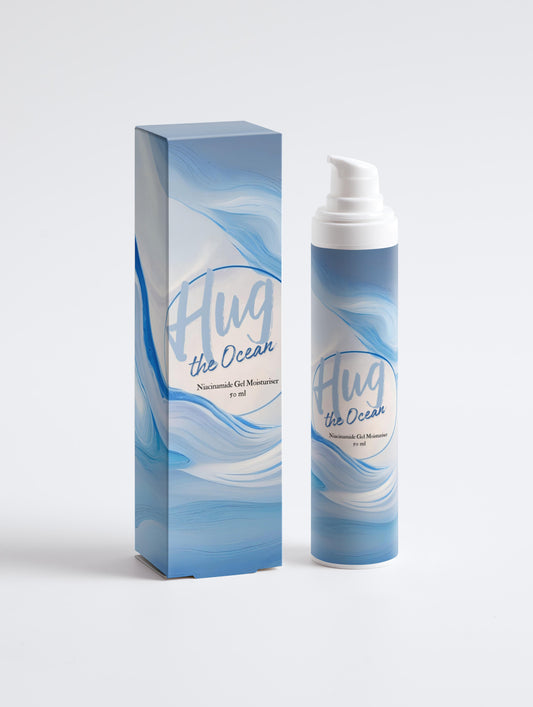 Niacinamide Moisturiser - Clean Skincare - Vegan - Ecologically Certified - Hug the Ocean - Nordic skincare - Front