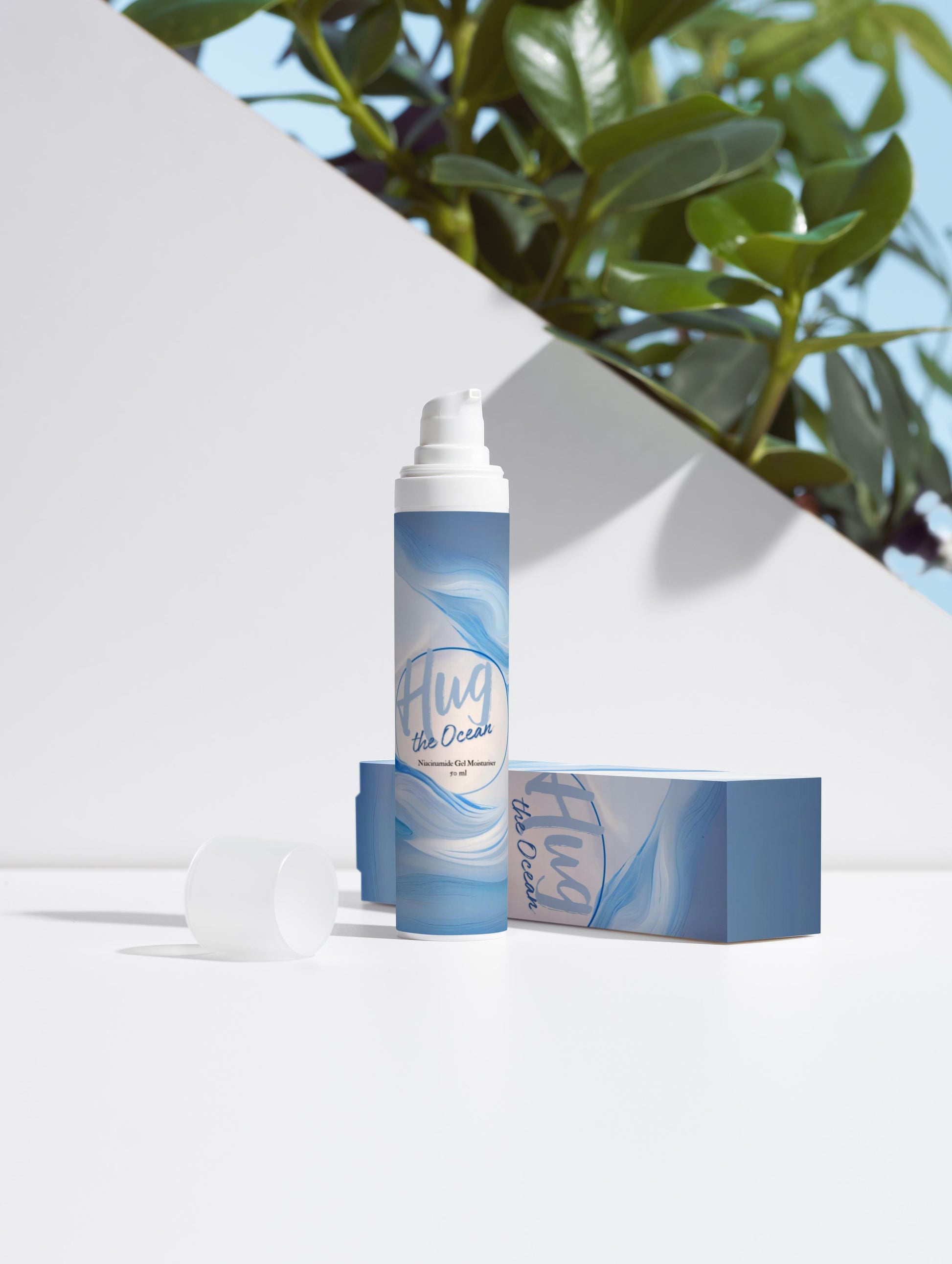 Niacinamide Moisturiser - Clean Skincare - Vegan - Ecologically Certified - Hug the Ocean - Nordic skincare - Product Shoot
