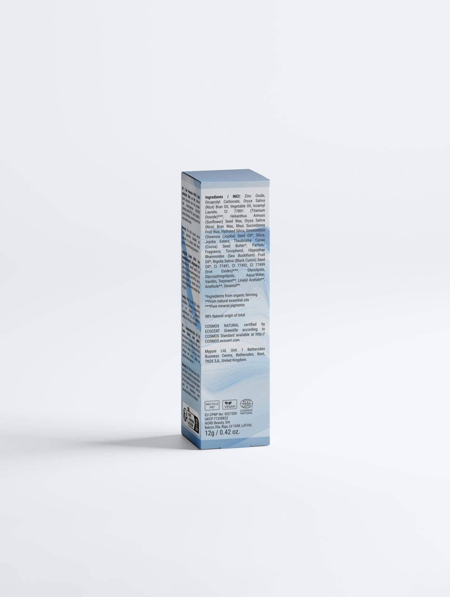 Sun Protection SPF50 Stick, no tint - Back