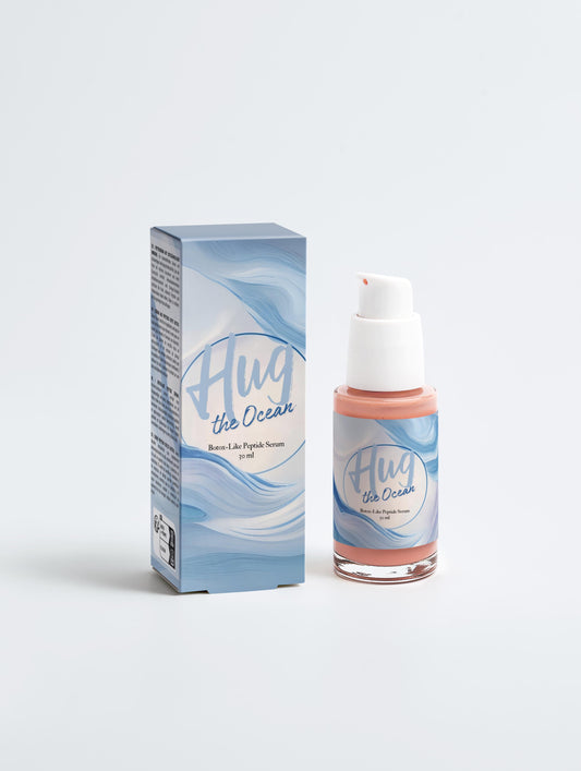 Peptid Serum -Clean Skincare - Vegan - Ecologically Certified - Hug the Ocean - Nordic skincare - Front