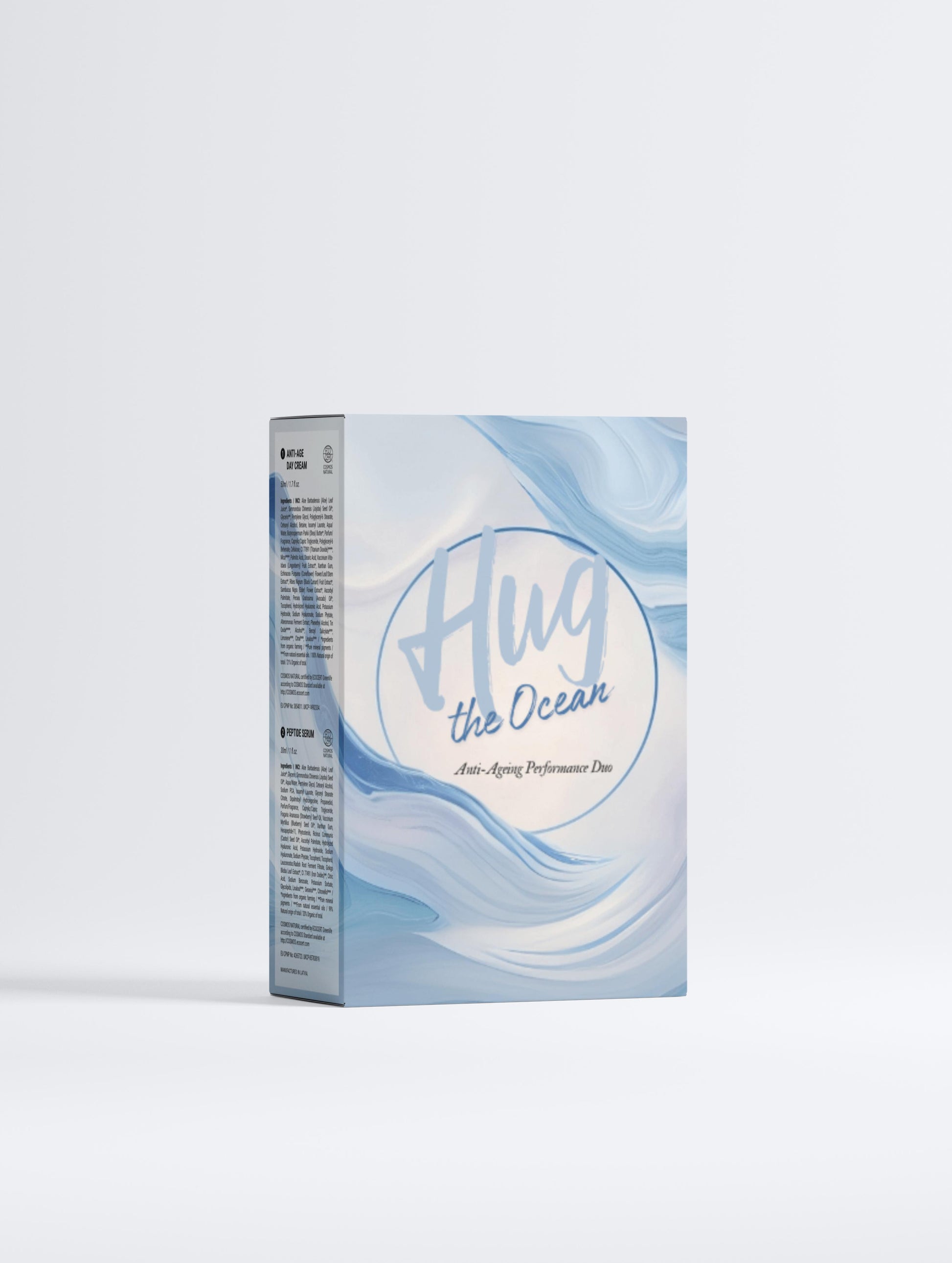 Anti-Ageing Performance Duo - Clean Skincare - Vegan - Ecologically Certified - Hug the Ocean - Nordic skincare - Front